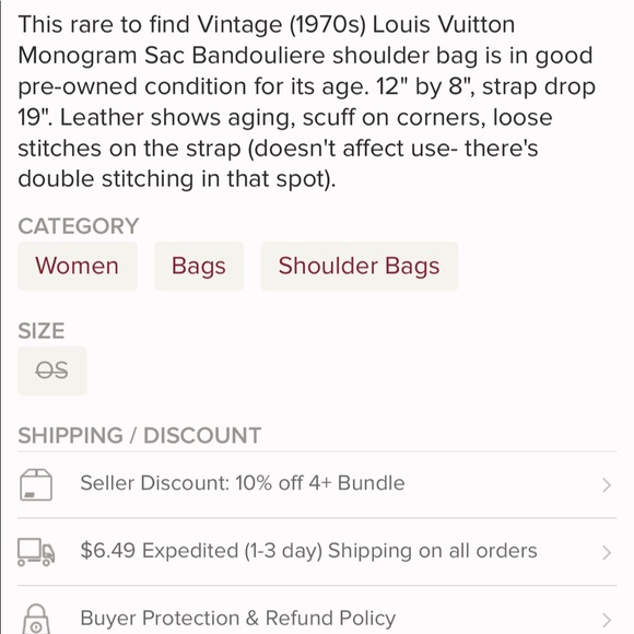 Authentic Louis Vuitton Messanger bag - Picture 7 of 8